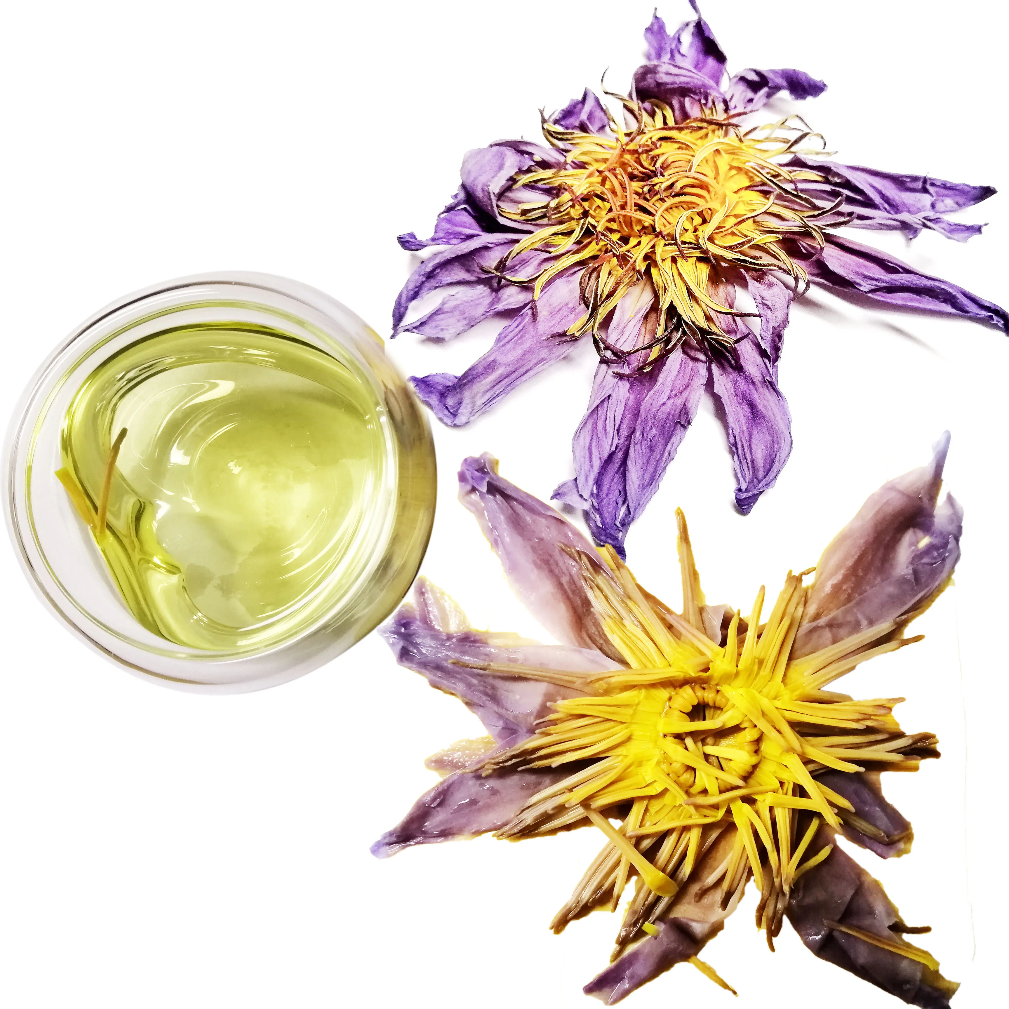 
Natural Base Planting Pesticide Free Chinese Herb Dried Blue Lotus Flower Lan Lianhua 