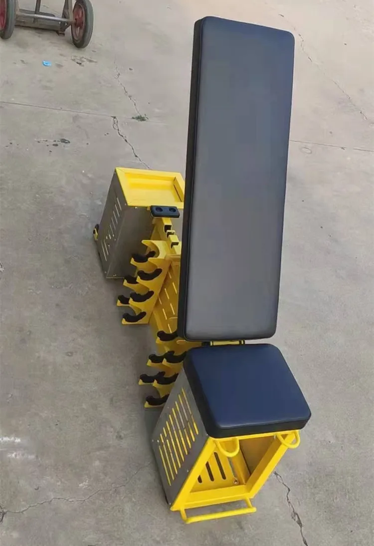 New Fitness Equipment Combination Bodybuilding Stool Integrated Gym Trainer Dumbbell Bench