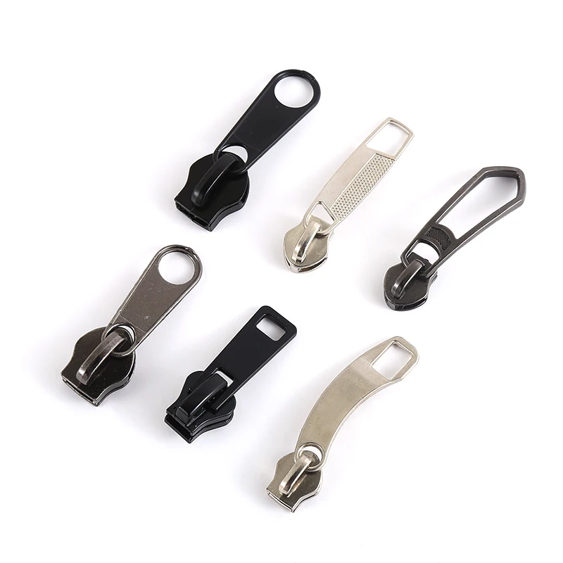 Zipper Head for Clothes Home Textile Baggage Wholesale Custom Colored Bags Shoes #5 Zinc Alloy Zipper Pull