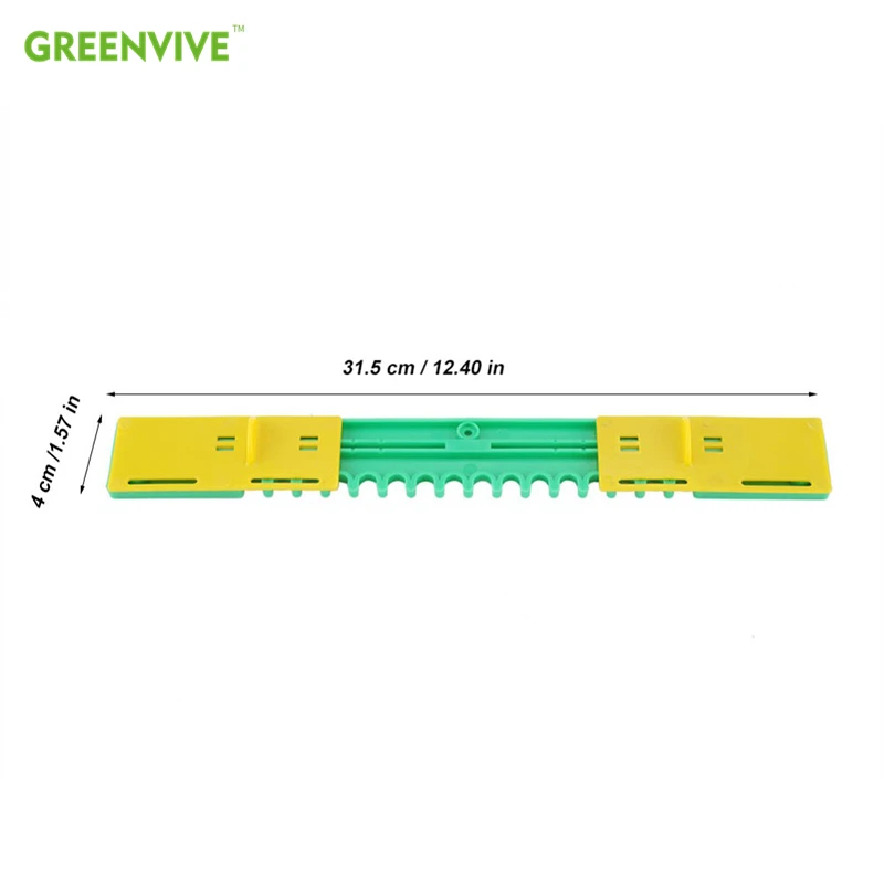 Plastic slide beehive entrance