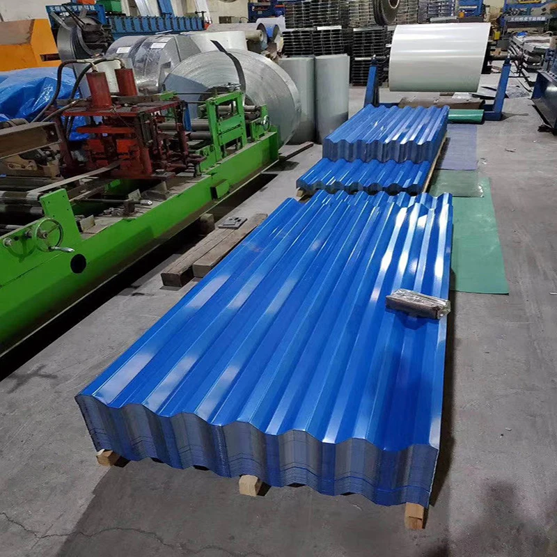 Sheet zinc Roofing Sheet Iron Galvanized Metal Roofing gi Corrugated Steel Coated Sheet