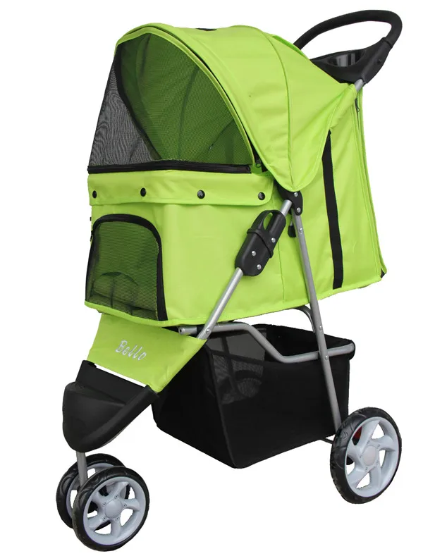 
three wheels dog stroller 