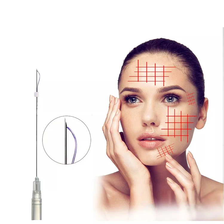 Popular Brand PDO Thread Lift Supplier Eye Bag Wrinkle Crows Feet Lifting Mono Blunt Tip Needle Collagen Eye Threads