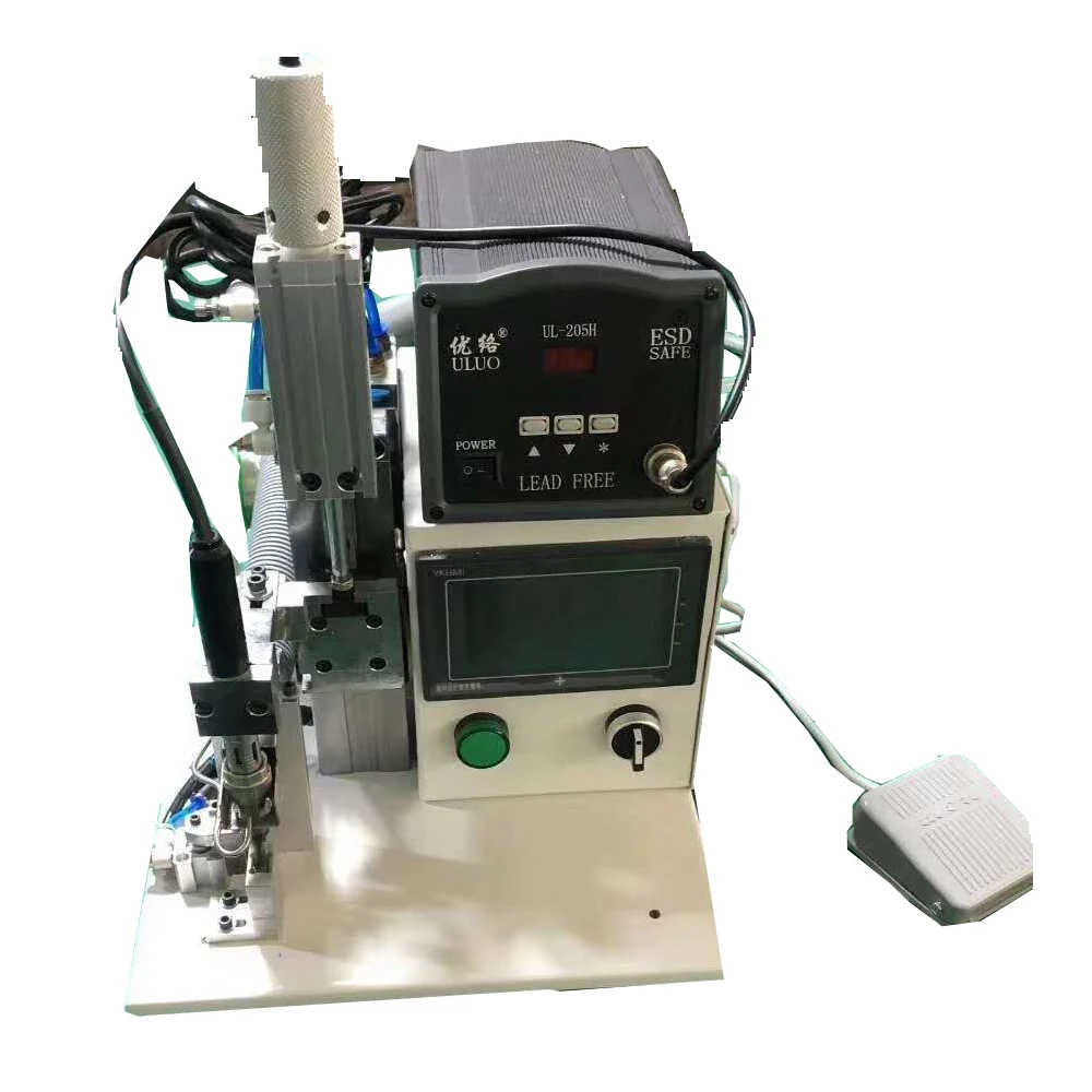 Hot sell wire soldering machine wire rod  semi-auto  soldering machine