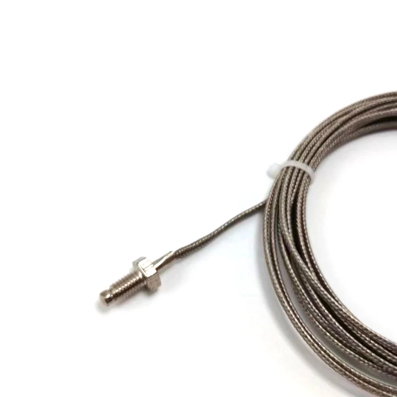 Focusens Custom k type npt thermocouple chromel alumel yellow and red EGT temperature sensor for furnaces