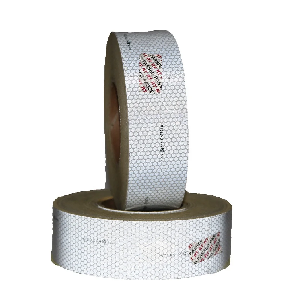 2inch*50Yard Solas Grade Marine Floating Equipment Reflective Conspicuity Tape Sticker Special Reflective Stickers For Life Boat