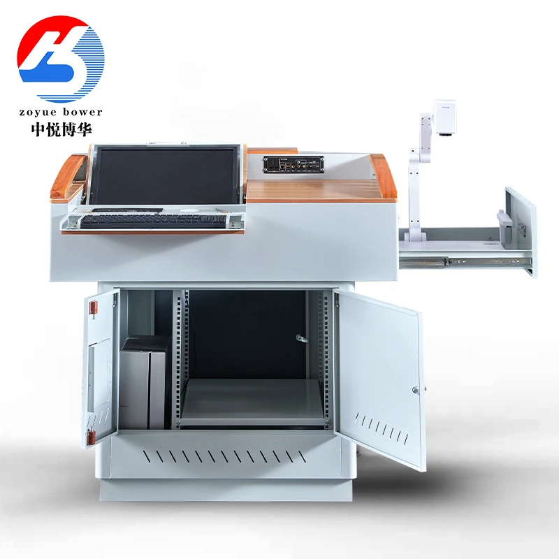 Classroom Teacher Digital Podium Multimedia Platform Class Smart Lectern Teaching Equipment