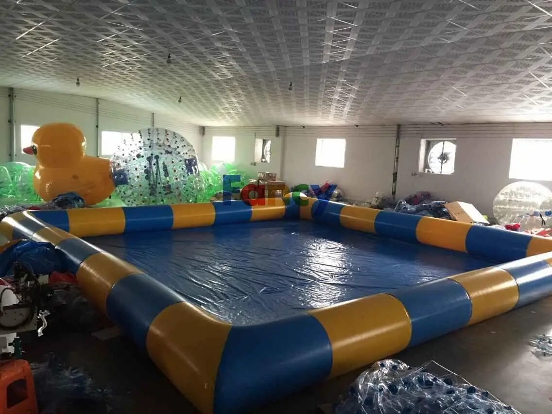 PARTY USE inflatable water pools with slodes birthing pool floating toys