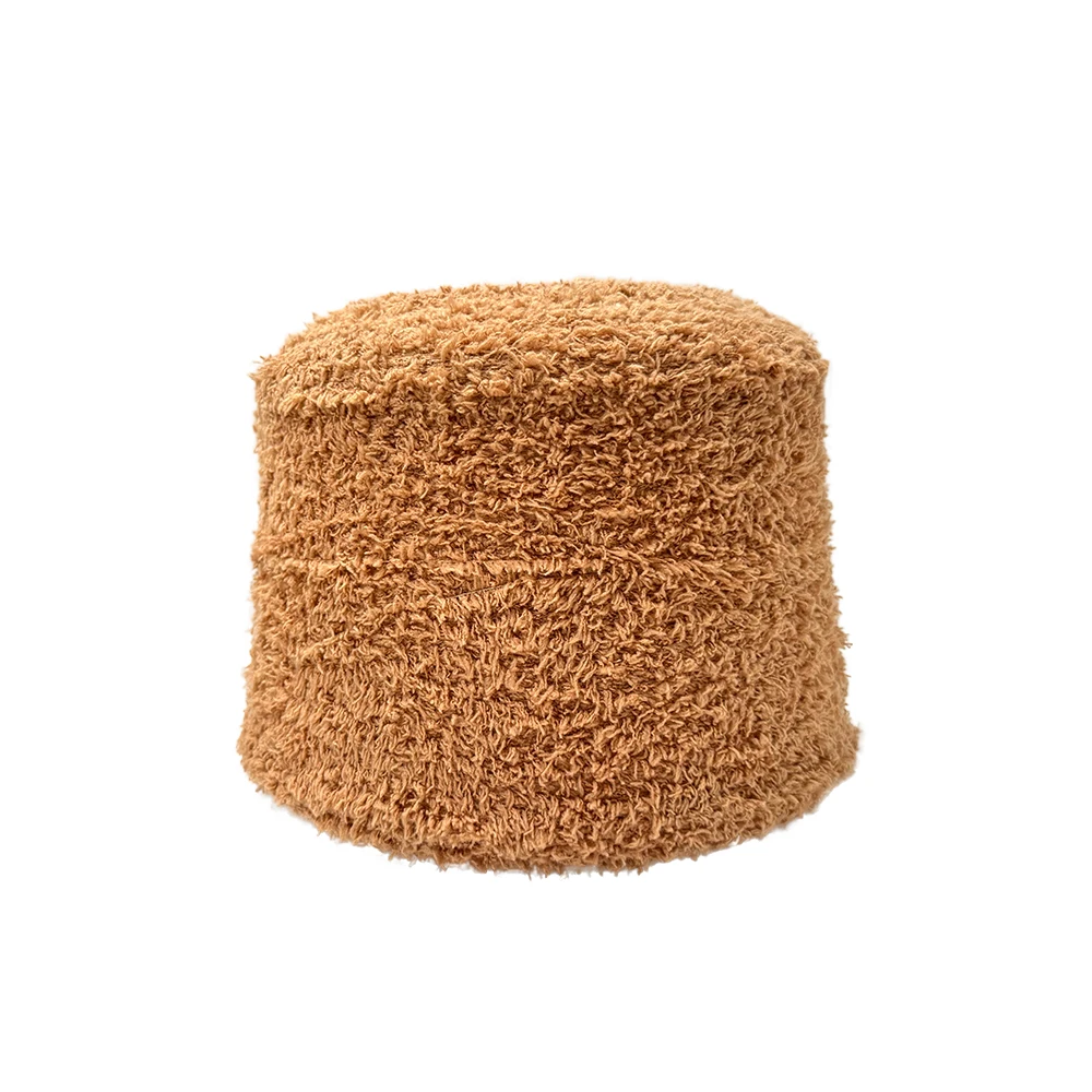 Manufacturer wholesales half day goose down knitted yarn, polyester single-sided velvet yarn, soft velvet yarn, all polyester