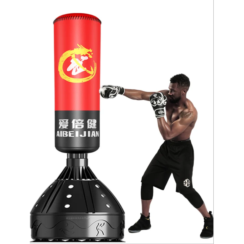 FANDING Freestanding Punching Bag for Home and Gym Workouts Heavy Bag with Stand Suction Cup Base and Dual Shock Absorbers