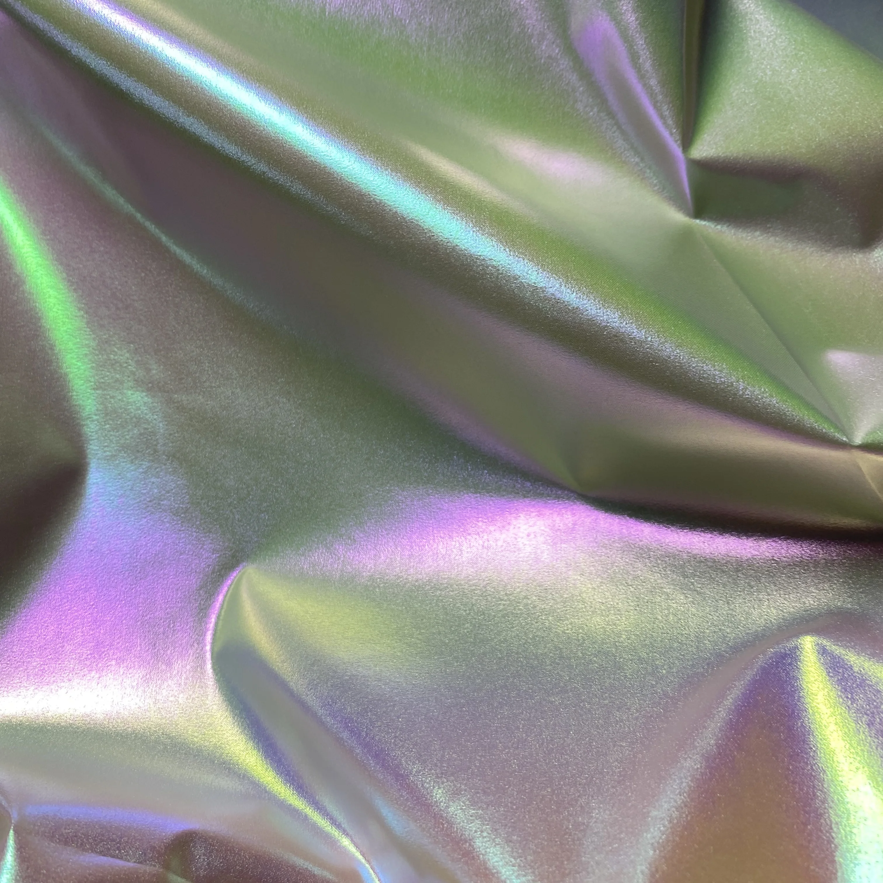 Customized 300T 50D SD Pongee Gold Stamping Bronzing Shimmer Fabric  100% Polyester Fabric PES