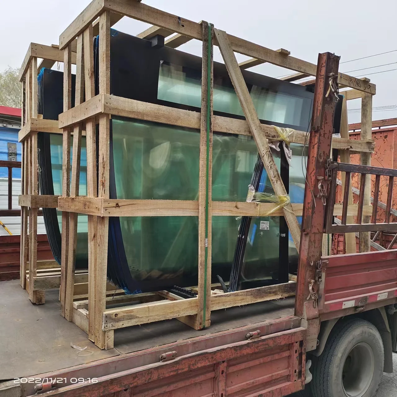 Китайские запасные части для автобуса Zhongtong Yutong переднее и боковое стекло