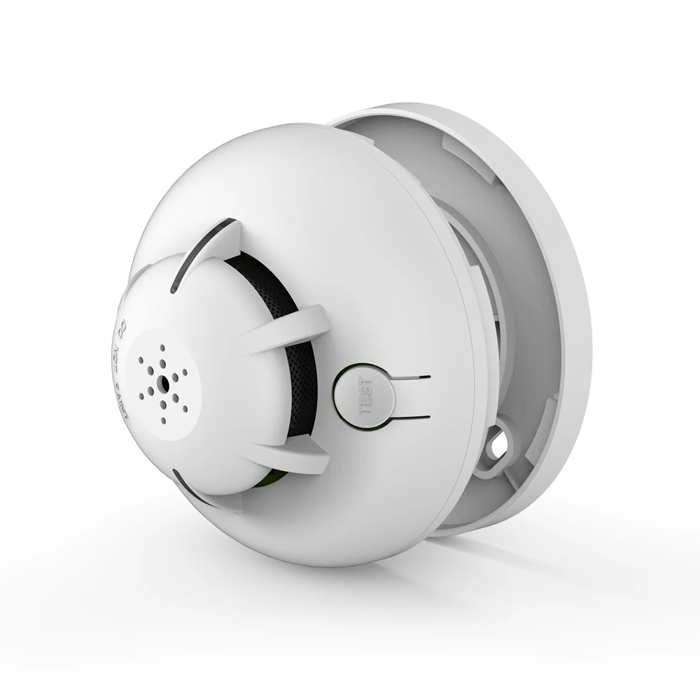 New Fire Alarm Addressable Wireless Smoke Sensor Detector For GSM Fire Alarm Systems CE Approval