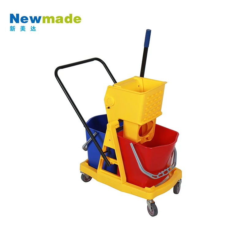 Commerical Cleaning Multi-purpose Plastic Double Bucket Cleaning Service Products