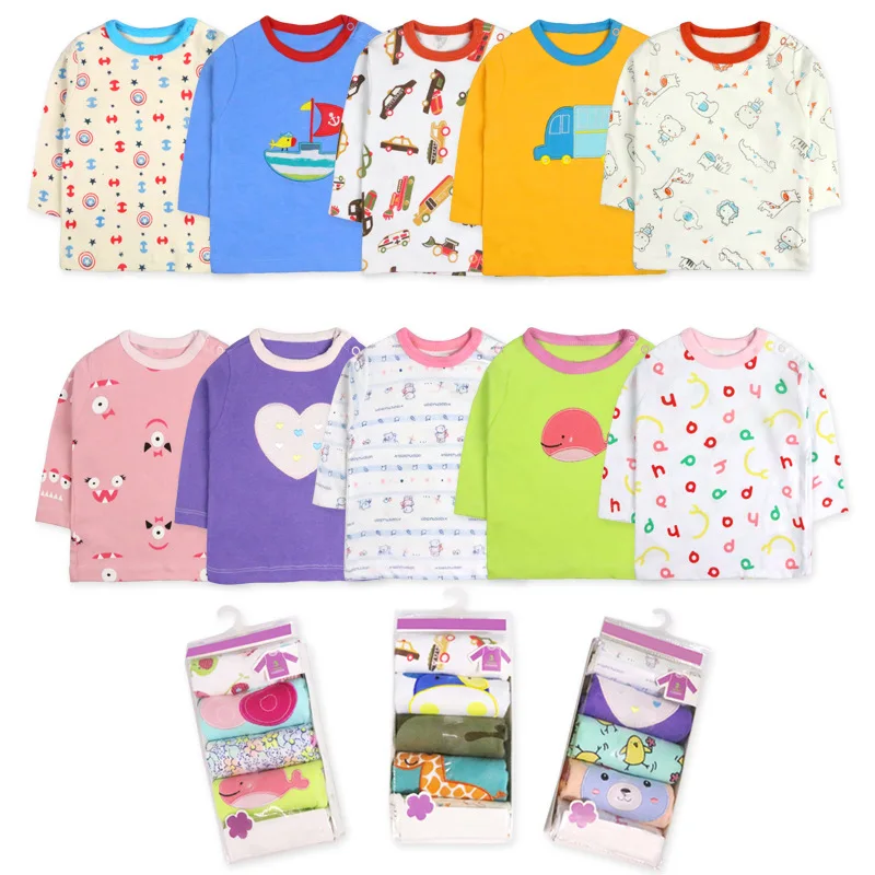 
High quality fashion baby clothes T shirt cartoon printed baby t-shirt cotton 