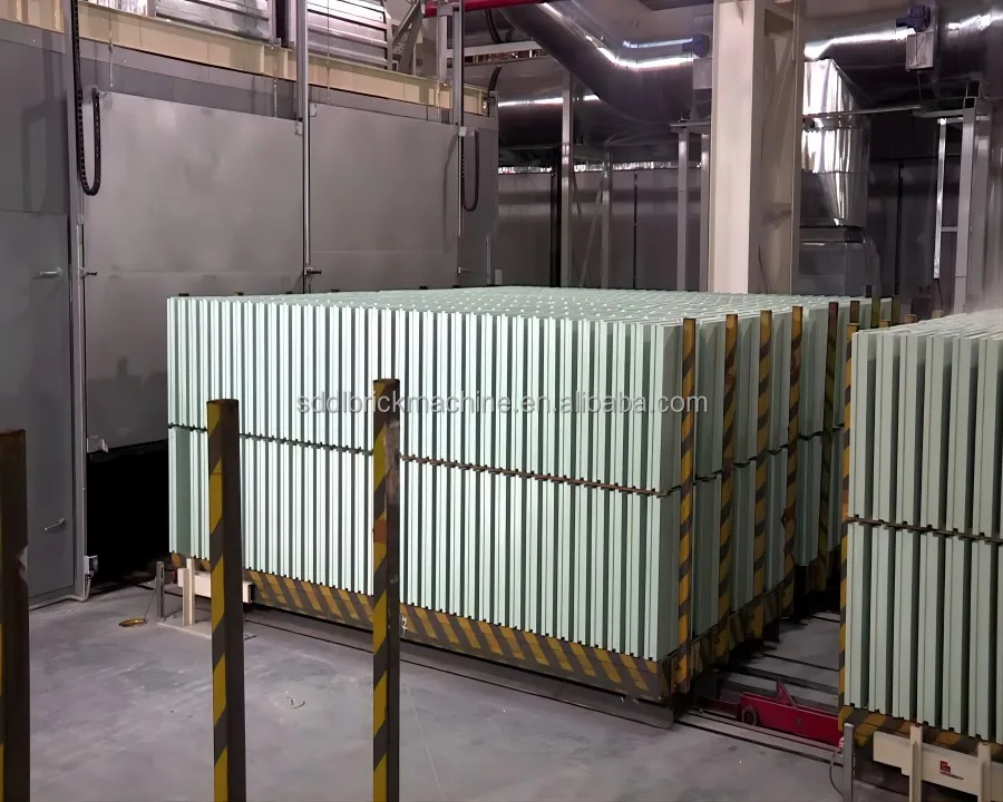 Drying machines are specialized for indoor drying of gypsum blocks quickly and efficiently