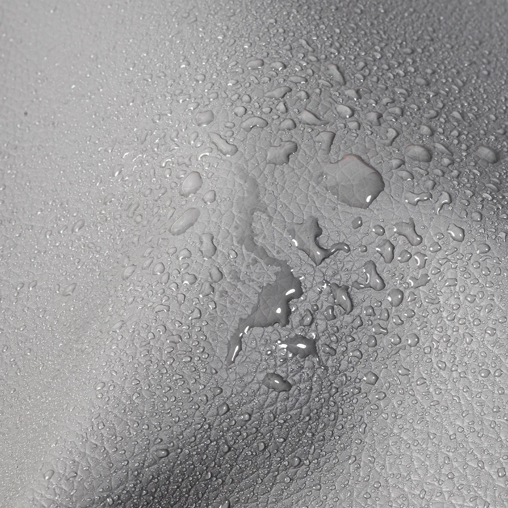 Factory Wholesale 0.6MM French Terry Pvc Leatherette For Car Seat, Custom Litchi Rexine Leather Materials For Auto Interior