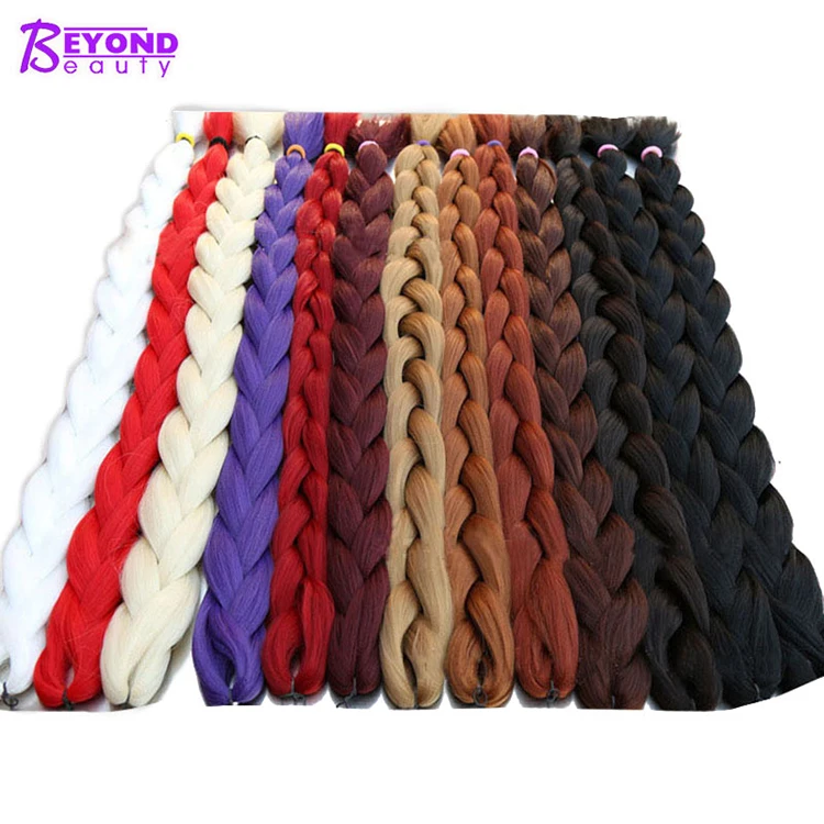 pink silver Grey black Red kinky curly braiding hair For african Women cheap braiding hair Synthetic pre stretched Braiding Hair