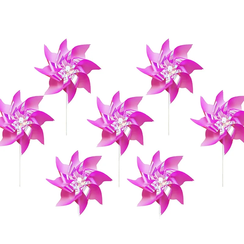 SHENYUE DIY pinwheel kid toy windmill plastic for garden decoration indoor outdoor
