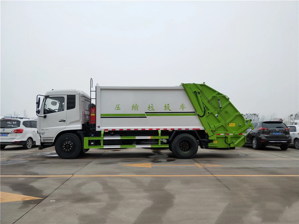 Cheap Price Municipal Solid Waste Collection Hanging Bucket Garbage Truck for Sale in Dubai