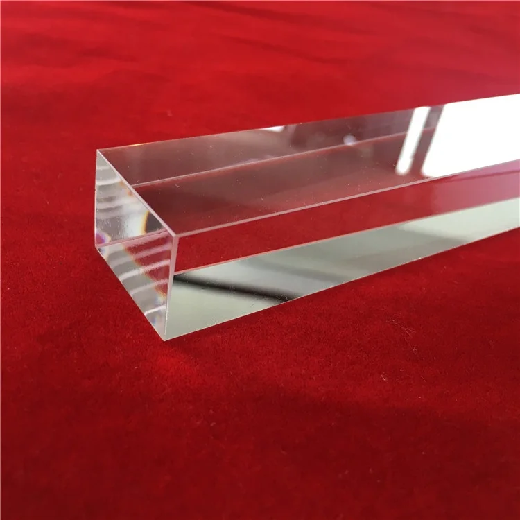 Heat resistance purity  customize  square  clear quartz glass rod