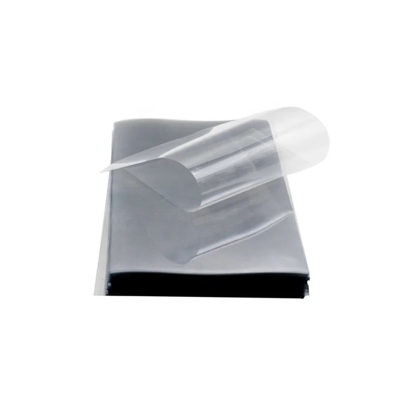 Clear book binding roll Transparent Pvc Rigid Sheet sheet For plastic Book Cover  A3 A4 A5