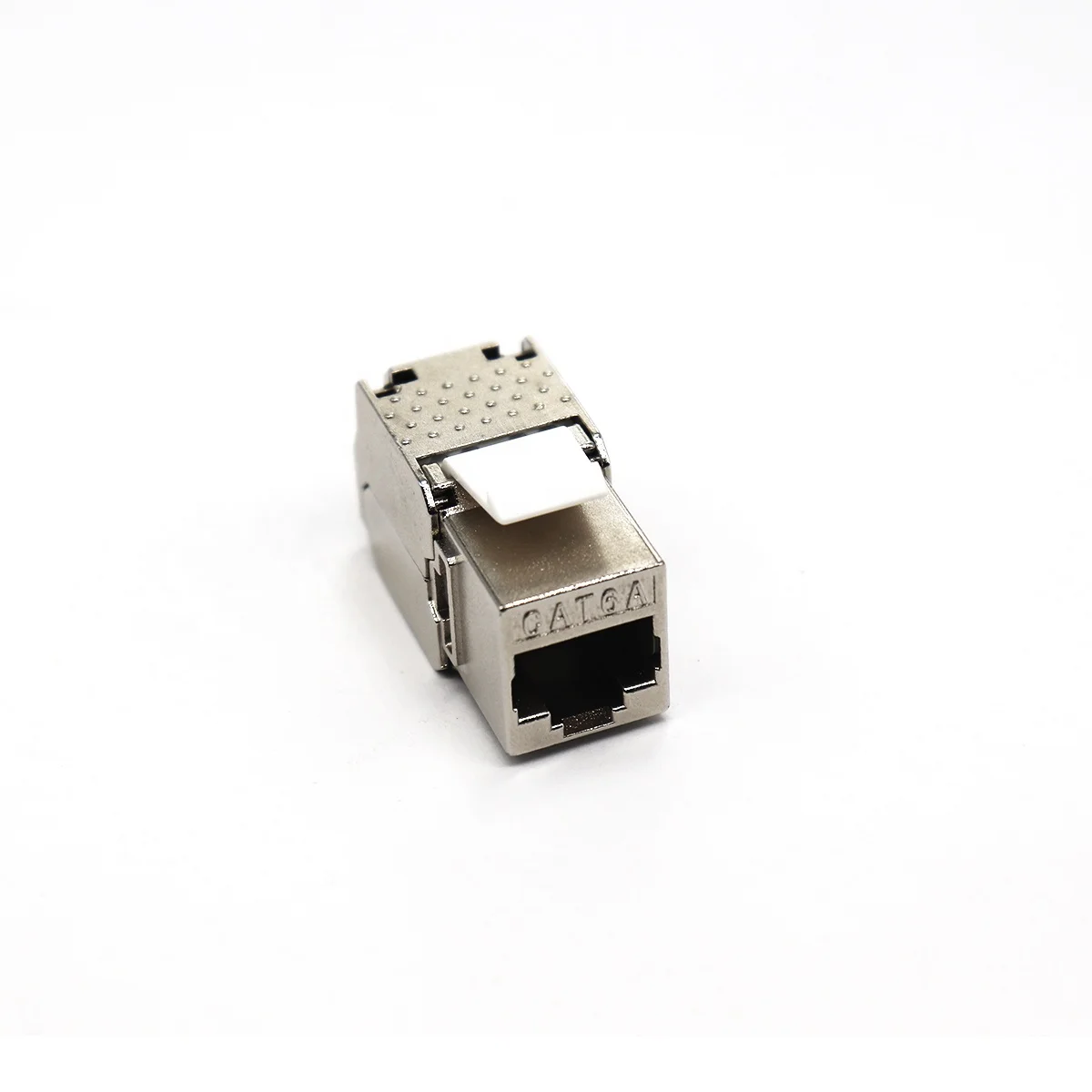 Металлический материал cat6a keystone jack безинструментальный Экранированный