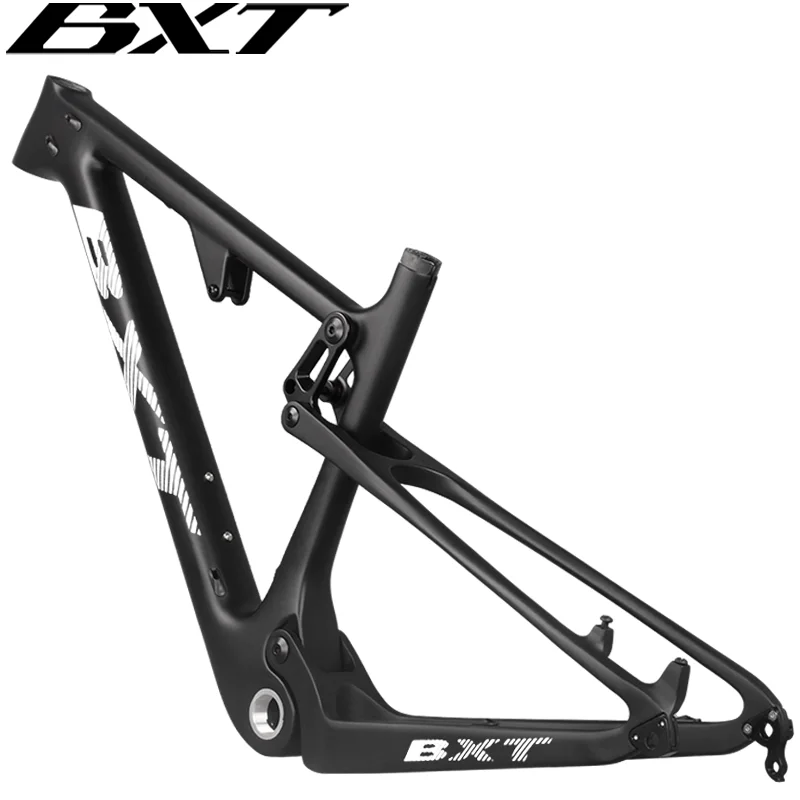 29er Boost Carbon MTB Bike Full Suspension Frame 148*12mm Dual Suspension XC  Travel 100mm MTB Frame Full Suspension 29 Carbon
