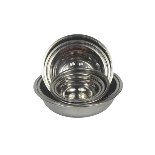 Wholesale price various size soup rice fruit basinb stainless steel bowls for African Market