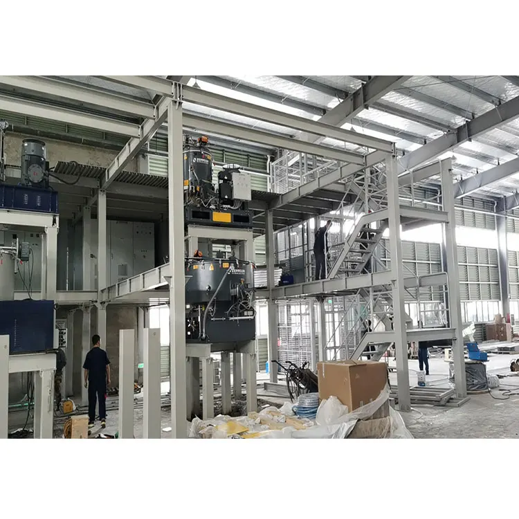 Warehouse Steel Structure Heavy Beam Supporting Industrial Mezzanine Floor