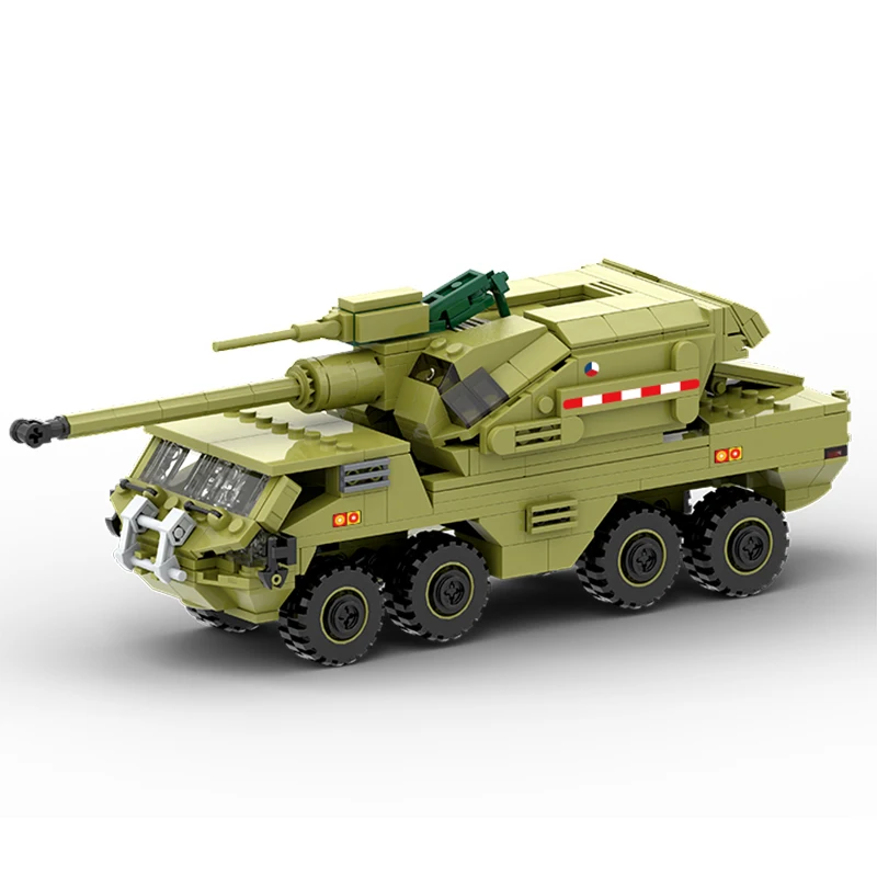 Пластиковый блок Dana M2 военный набор блоков военной техники танковый игровой кирпич