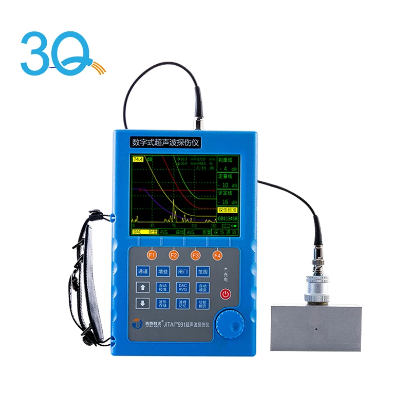 3Q KS650 NDT equipment/ Portable Digital Ultrasonic Metal Flaw Detector Supplier