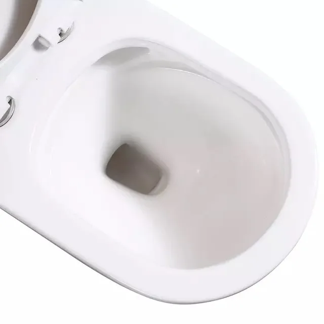 Hot sale modern style cheap bathroom siphonic flush white color one piece closet toilet bowl