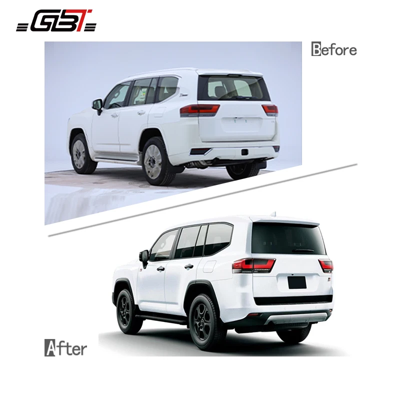 Hot Selling GBT Quality GR Style Upgrade Facelift Body Kit For Toyota LC300 To VX Model Headlight Bumper Parts