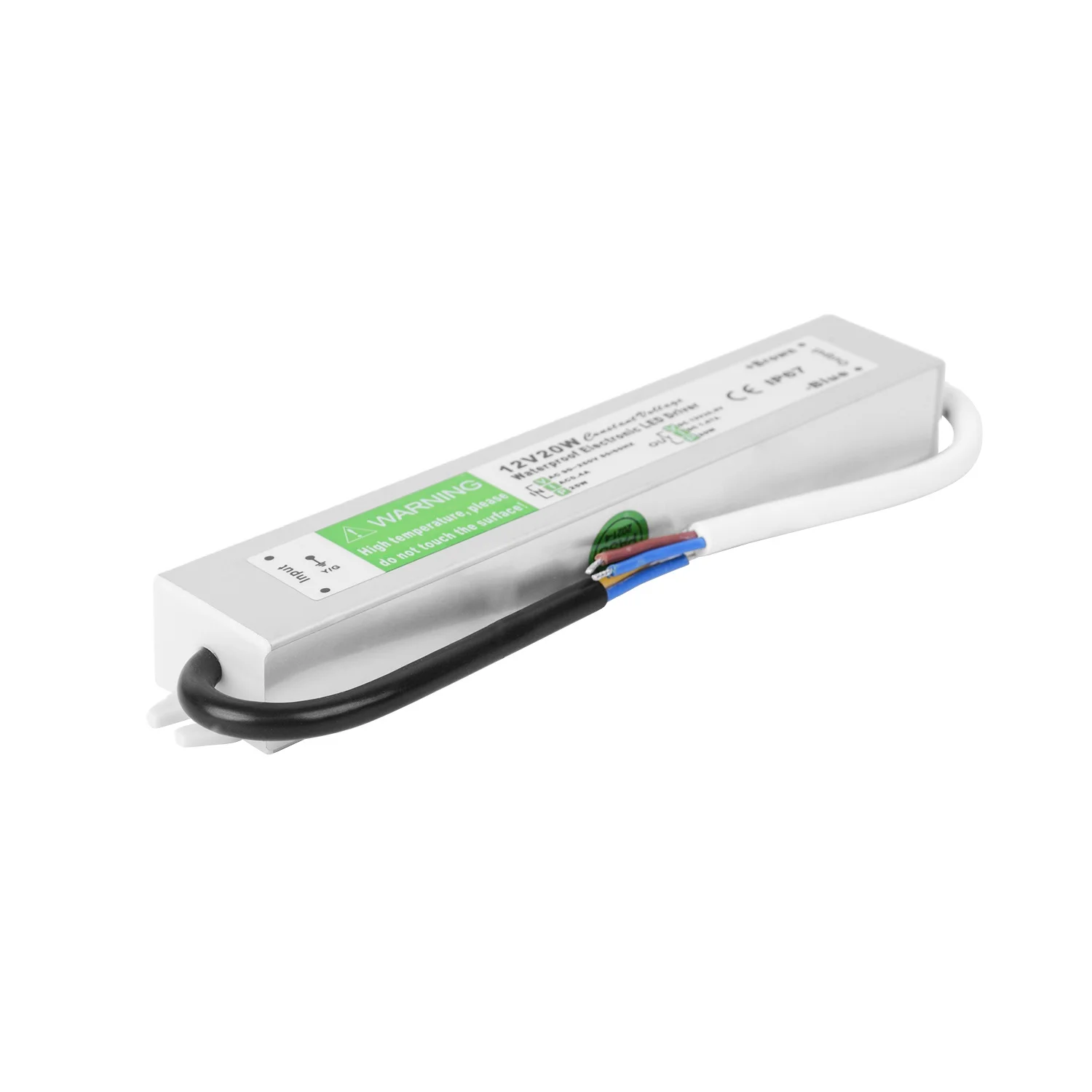 220V to 12V transformer waterproof IP67 switching power supply DC transformer 20W switching power supply