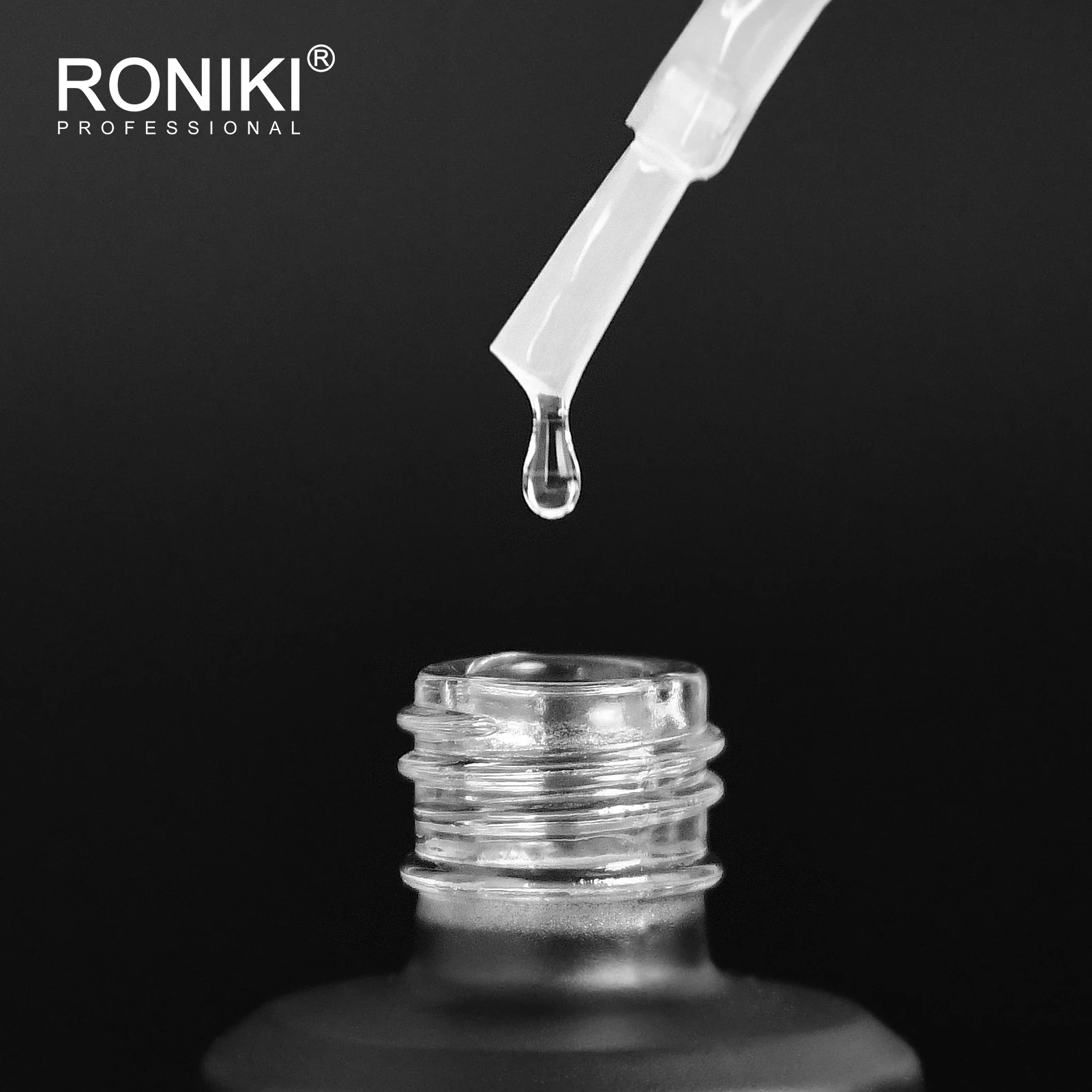 RONIKI new style gel top coat no wipe high shine wholesale private label Soak off top coat and base coat gel set