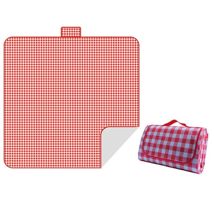 Best Selling Products Custom Custom Picnic Mat Extra Large Sand Proof Waterproof Portable Beach Mat Outdoor Straw Picnic Mat