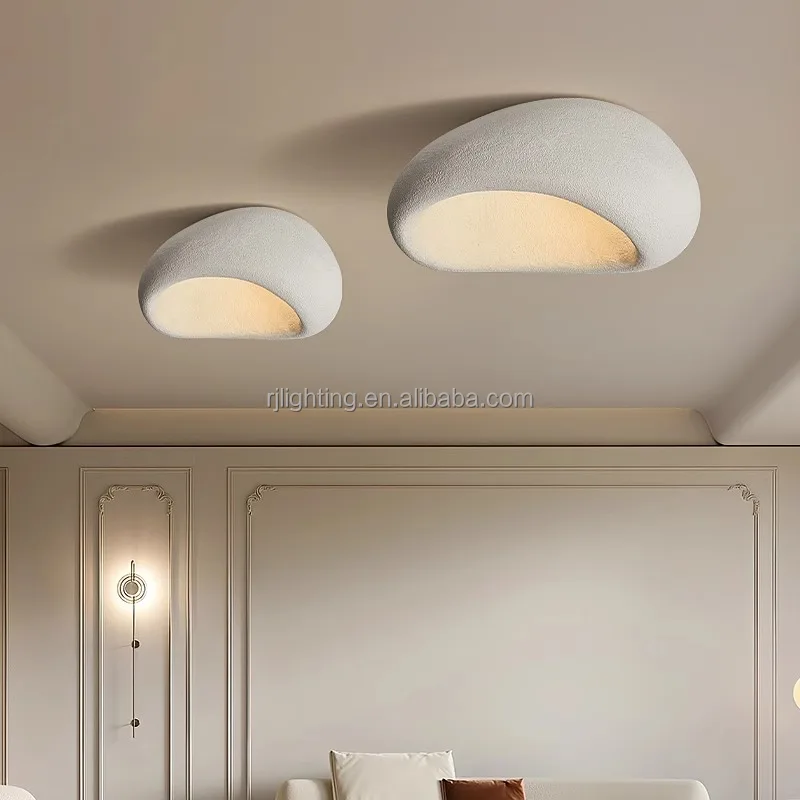 Simple modern lighting personality indoor lighting home decoration flush mount japanese wabi sabi ceiling light