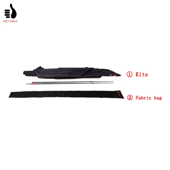 Chineses weifang easy flying 2m  huge eagle hawk kite for sale