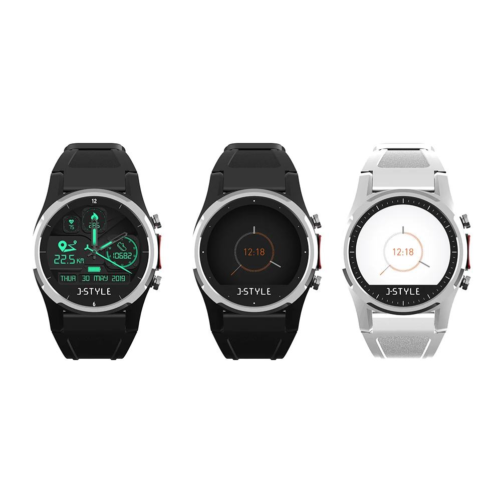 
J-Style 1860 новые инновационные фитнес GPS многофункциональные спортивные умные часы spo2 с функцией отслеживания дыхания 