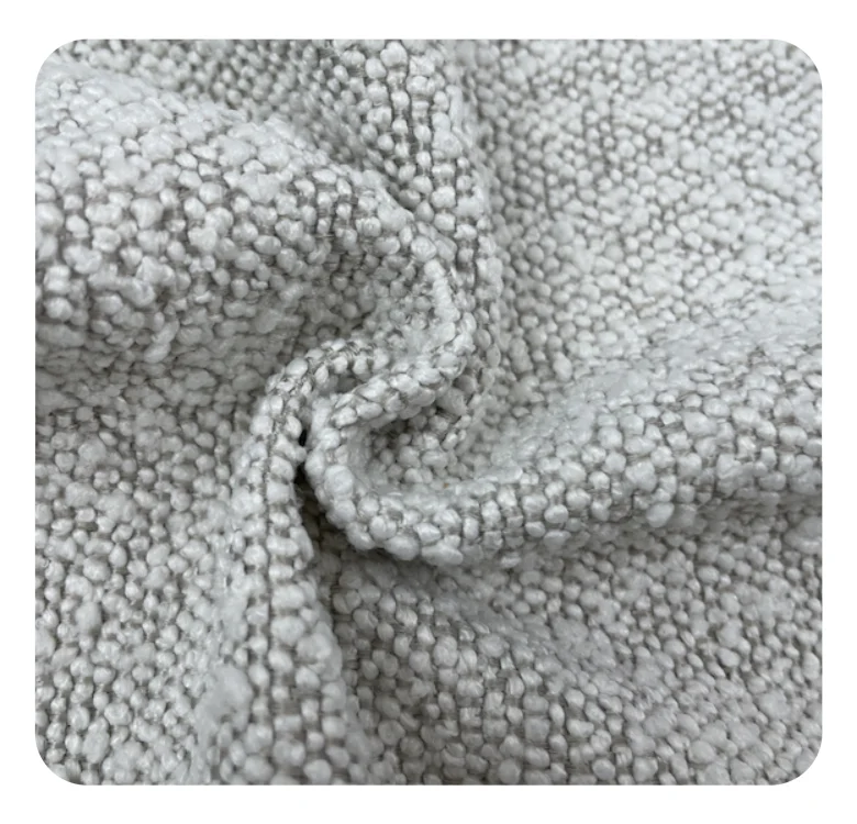 Customized Whole Sale Boucle Textile Upholstery fabric sofa fabric