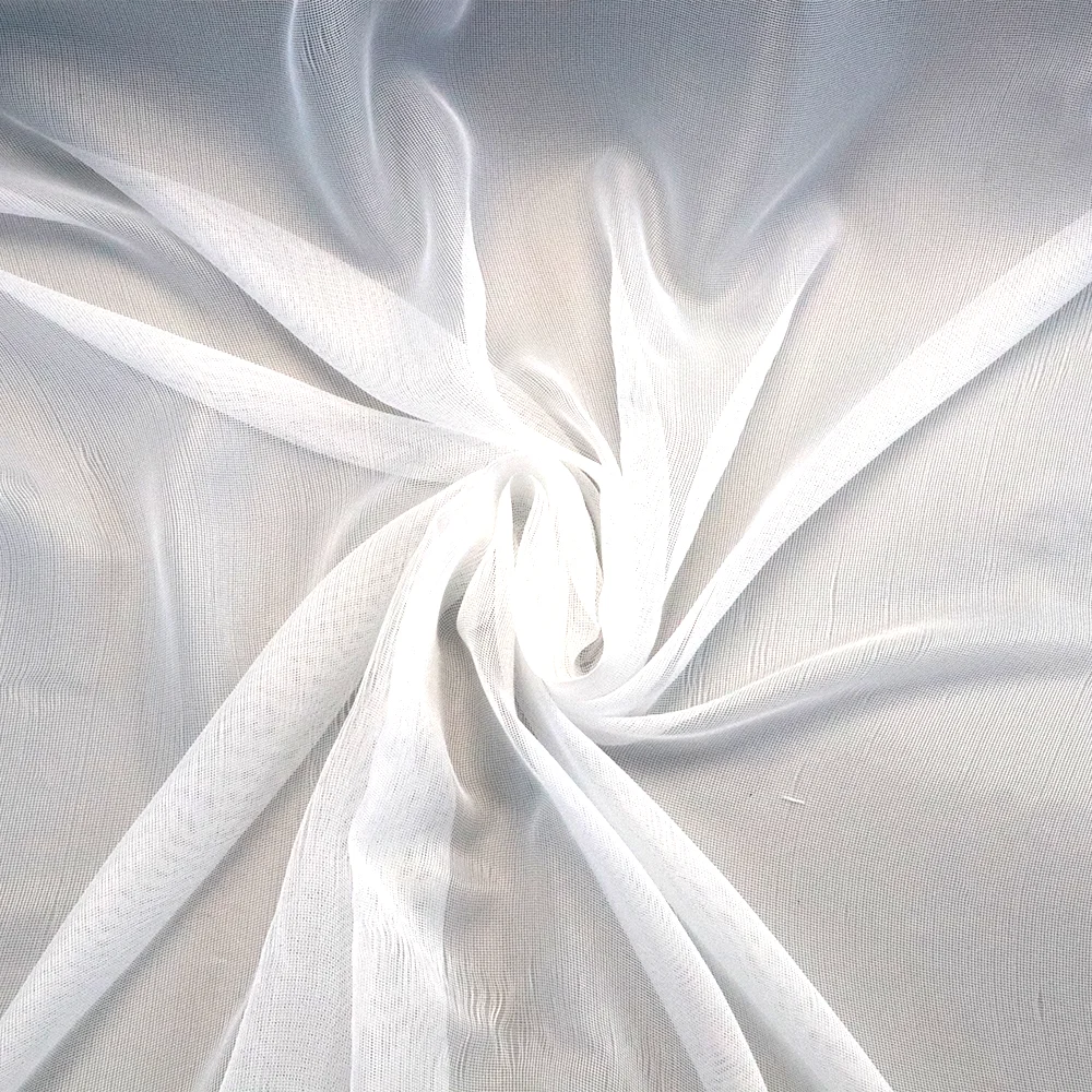 Textile Backing Fabric 75D Mesh Sparse Cloth Composite Material Polyester Greige Fabric Roll