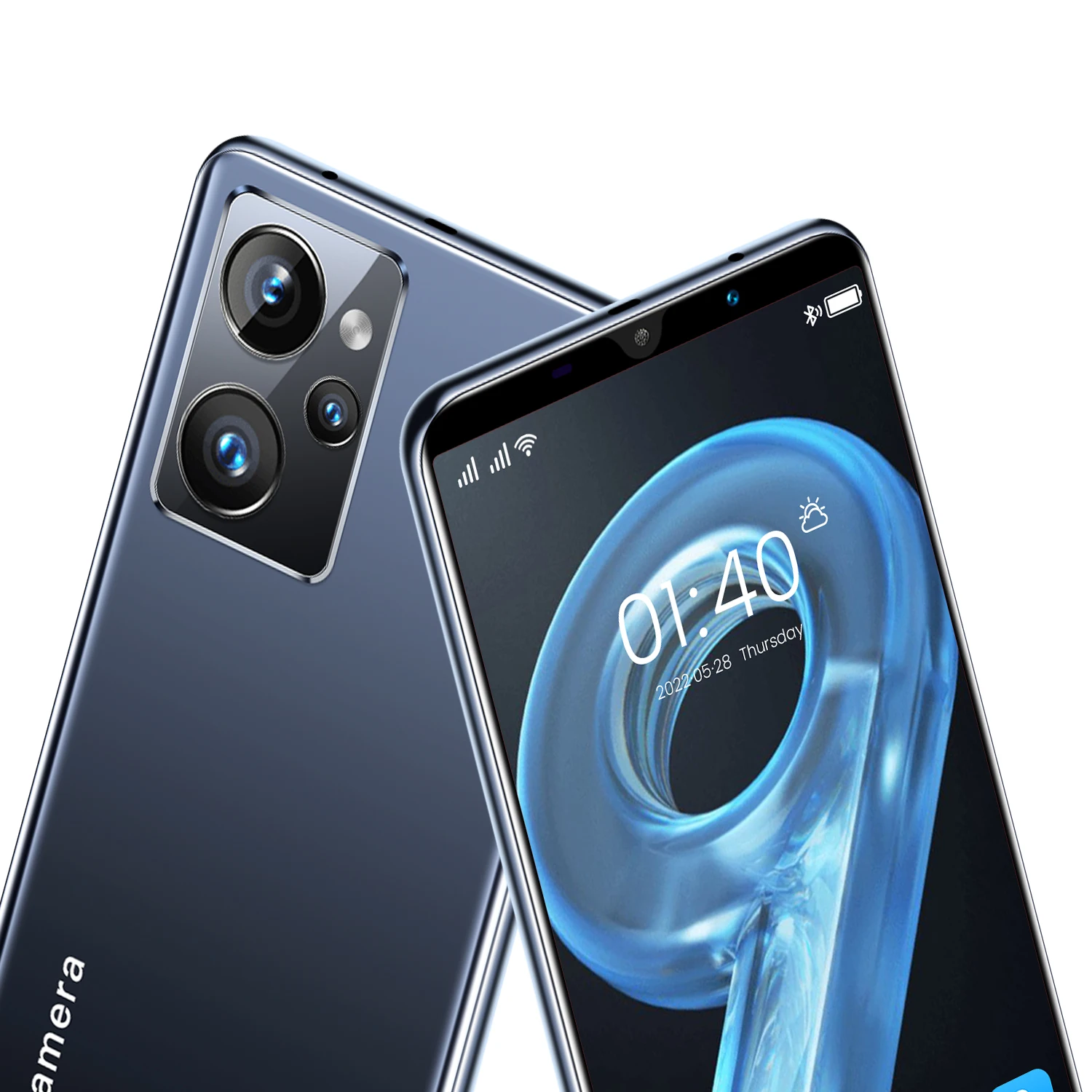 2023 New mobile phone 9i Big Screen Phone 5.2 inch 16GB+1TB Flash Memory 5G Dual Sim Smartphone Androidphone