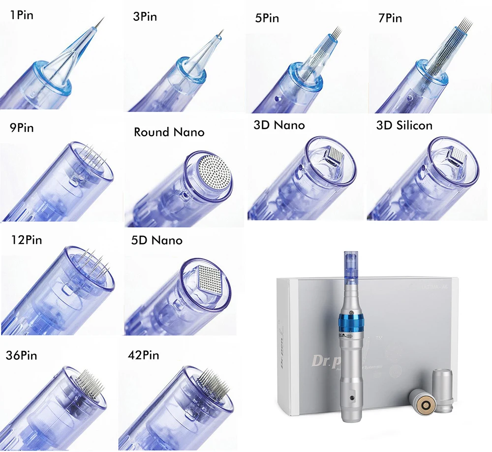 Ручка для игл кожи 9pin/12pin/36pin/42pin/Nano a6 5d