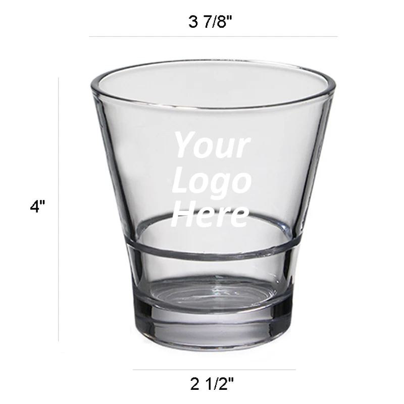 Factory Wholesale Leadsub Promotion Small Vodka Shot Whiskey Wine Glass Custom Shot Glass Cup NWCSNZ387
