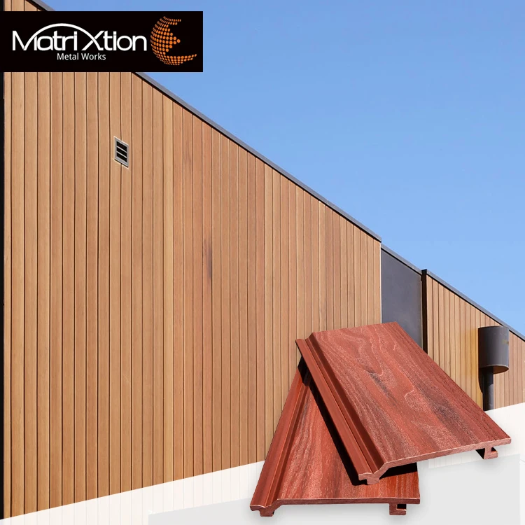 External Cladding Outdoor Plastic Composite Garden Cladding Exterior Waterproof Outdoor Wpc Wall Panel