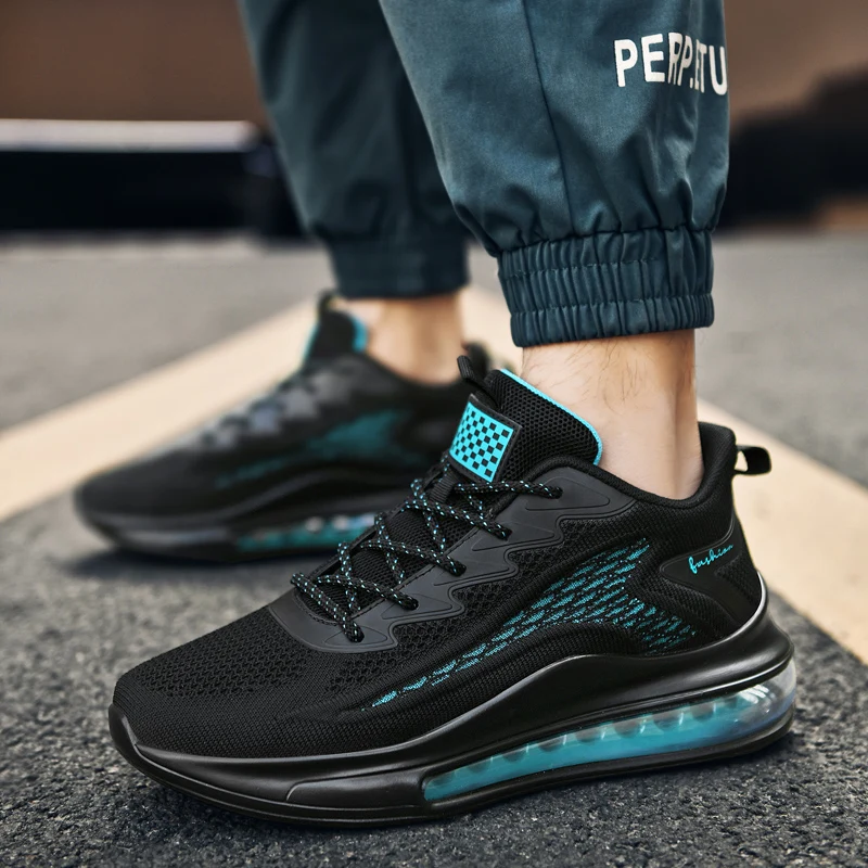 Breathable Guaranteed Quality Unique Light Outdoor Fashion Sneakers Weight Men Sport Air Cushion Running Casual Shoes