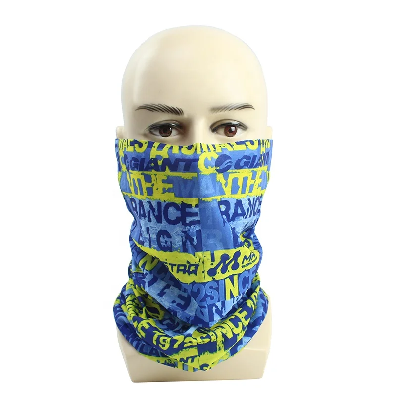 Fishing Face Shield Bandana Neck Tube Bandana Seamless UV Resistence Balaclavas Bandana for Yoga Hiking Fishing Motorcycling