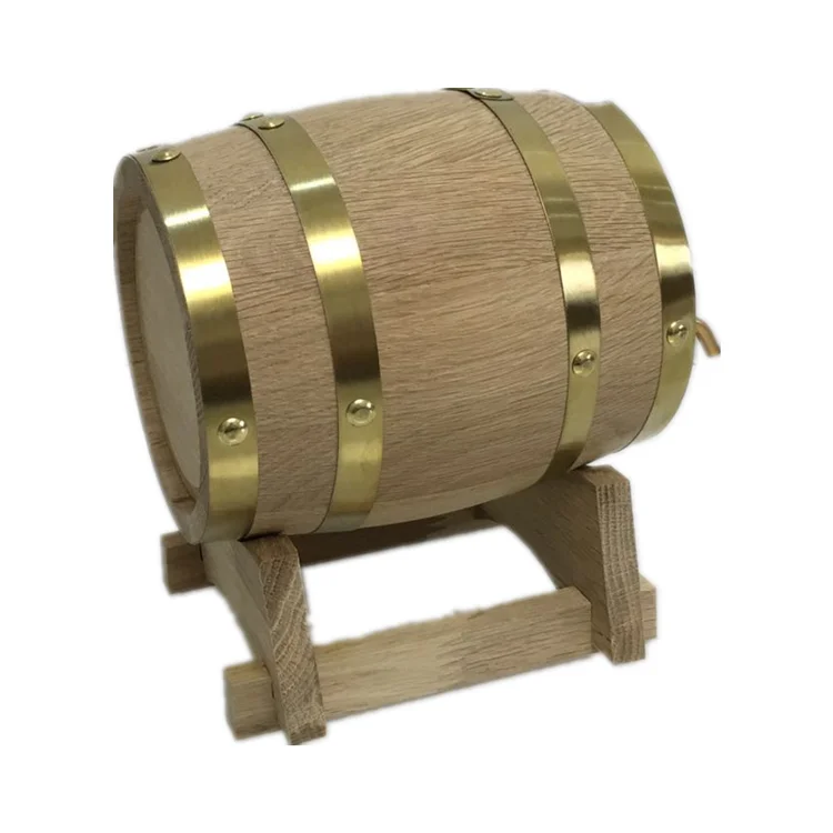 Custom logo solid oak wooden wine barrel for whiskey rum bourbon tequila beer wood barrel wine barrel
