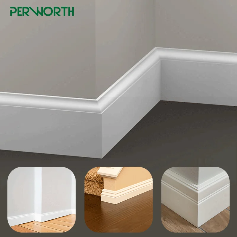 frame moulding wood MDF /pine Skirting corner mould Accessories Type MDF skirting  wood mouldings